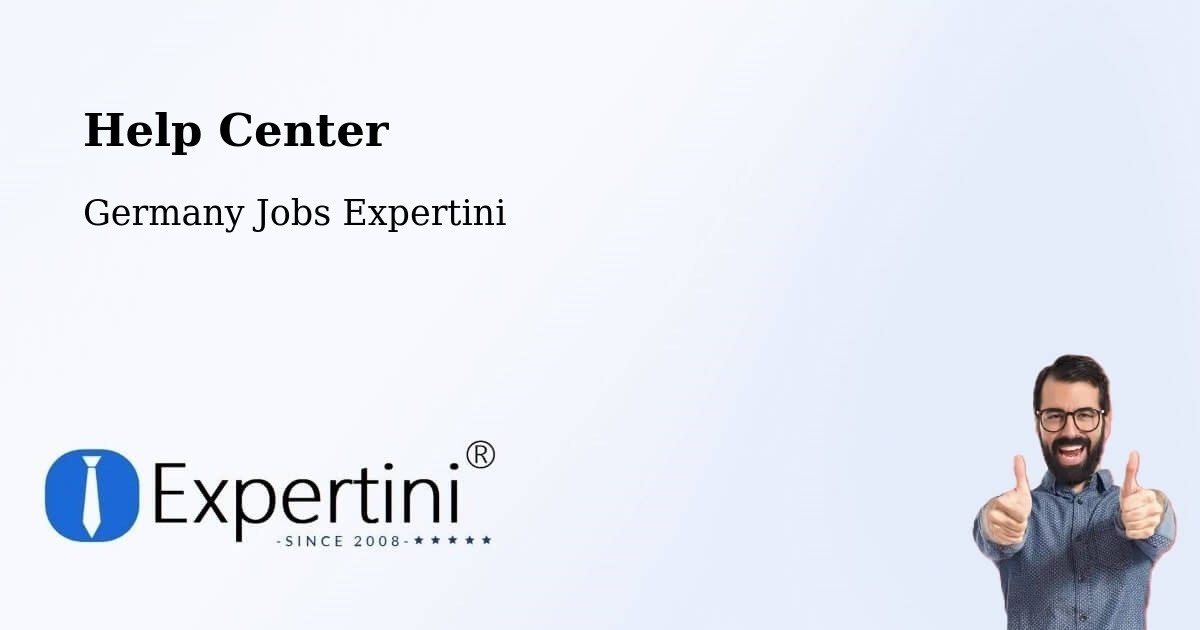 Help Center – Frankenthal - Germany Jobs Expertini