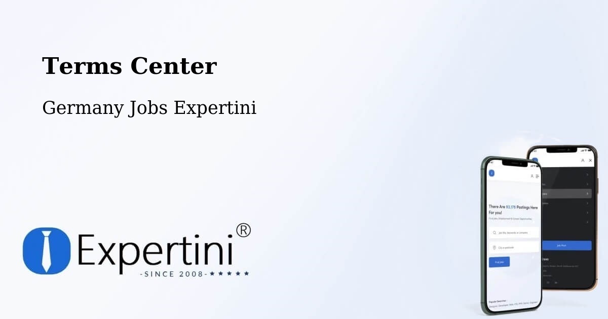 Terms of Service – Frankenthal - Germany Jobs Expertini